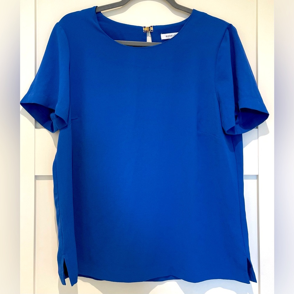 Rose+Olive Women’s Scoop Neck Top size Large